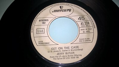45 Umdrehungen 7'' J.B. JERRY BUTLER Get on the case DAVID CASSIDY   Rock me baby