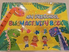 My preschool Busy Book Activity Games, Learning and Fun for Kids Preschool
