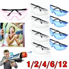 1~12 x Safety Protection Glasses Goggles Eyewear Kids Outdoor Game For Nerf Gu