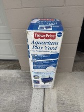 Vintage Fisher Price Aquarium Play Yard / Bassinet G8658