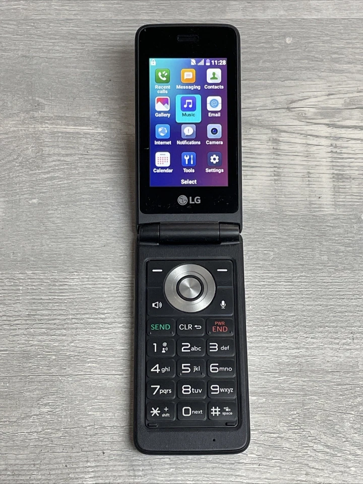 Teléfono abatible LG Exalt Wine UN220 - (desbloqueado) 4G LTE Foto 3 de 4