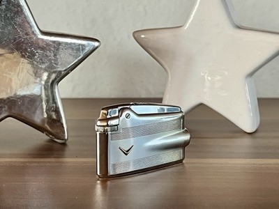   Ronson Varaflame Premier Gasfeuerzeug 60er Jahre voll funktionsfähig & dicht