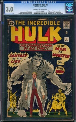 Marvel - INCREDIBLE HULK (1962-99) #1 - Grade 3.0 - Comic Book