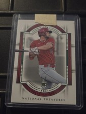 2024 National Treasures Nolan Schanuel /8 #53 Rookie RC