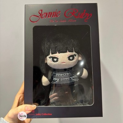 Miniso x Jennie Ruby Plush Doll 20cm Black Pop Up Blackpink CHINA