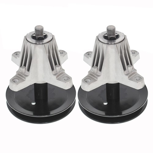 2pcs Spindle Assembly W/Pulley Bolt For Troy Bilt MTD 618-06991 918-06991 - Picture 7 of 12