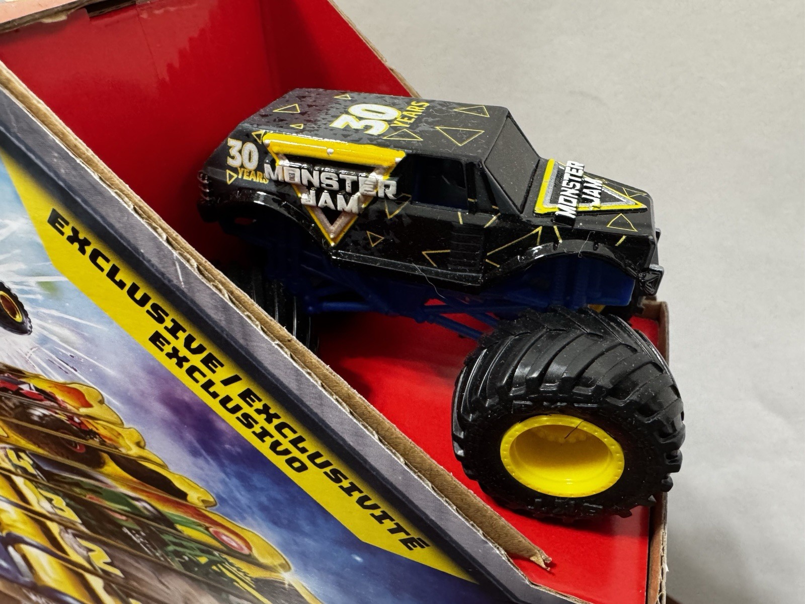 Monster Jam World Finals Big Air Challenge Play Set With Stunt Truck