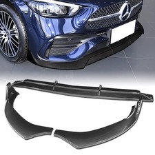 ABS Plastic 3PCS Sport Style Front Bumper Lip Splitter Body Kit