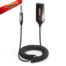 UGREEN Aux to Bluetooth 6.0 Adapter 2.76 IN 6.3 0.67 IN, Dark Grey