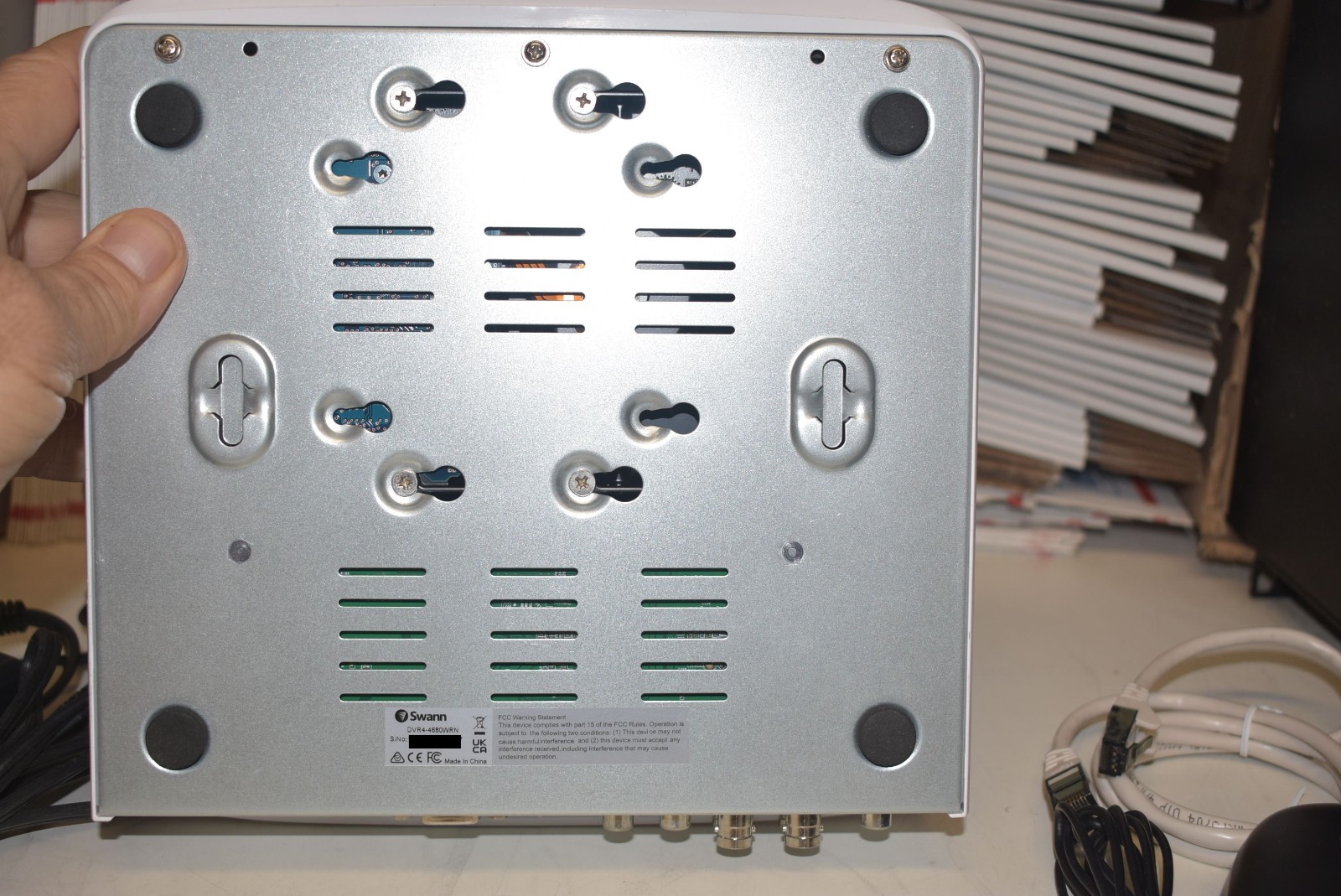 SWANN DVR4-4680WRN 1TB 4 CHANNEL VIDEO SECURITY SURVEILLANCE RECORDER DVR