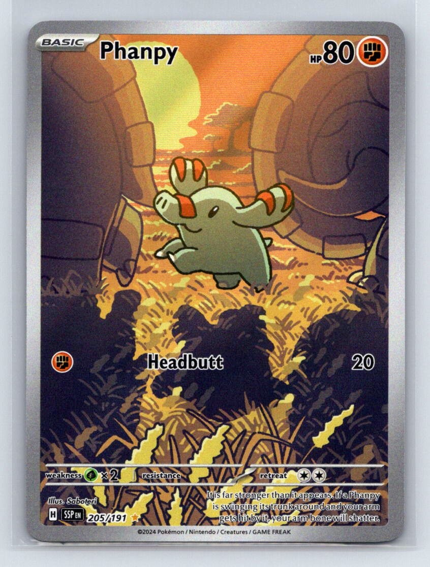 Phanpy #205/191 SV08: Surging Sparks