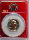 1962 Washington Silver Proof Quarter, PCGS, PR67