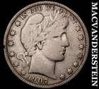 1907 Silver Barber Half Dollar-Semi Key Better Date No Reserve #i4606