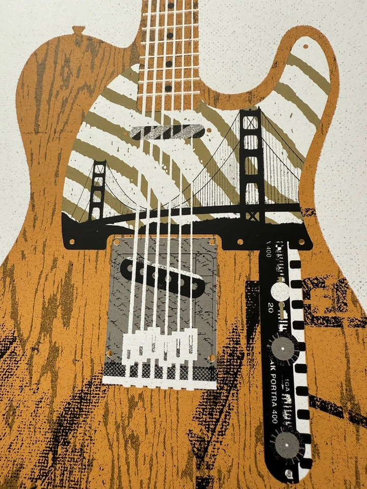 BRUCE SPRINGSTEEN San Francisco, CA 3/28/2024 Tour Poster #48/700 LIMITED!!! - Image 3 of 4