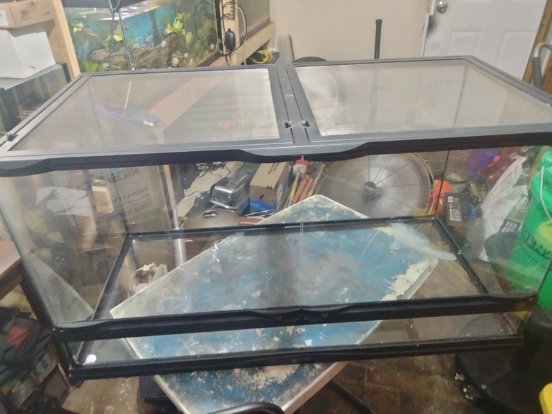 Reptile Terrarium Cover Screen 40 Gallon Breeder Tank, 36"L x 18"W