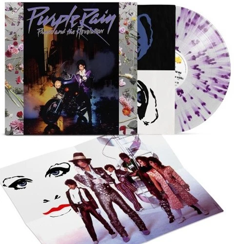 PRINCE LP Purple Rain Soundtrack PURPLE SPLATTER VINYL Limited Edition SEALED