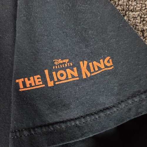 Lion King Shirt Adult Small Black Vtg Y2K Broadway Musical Surrounded By Idiots - Bild 10 von 10