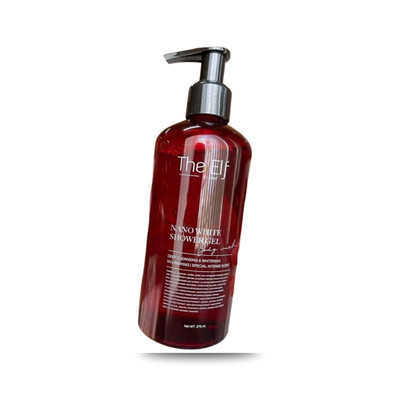 The Elf Nano White Shower Gel Aloe Vera Niacinamide Panthenol Collagen 275ml