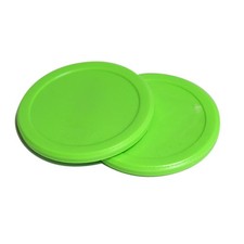 2-1/2" Green Air Hockey Puck Set of 2