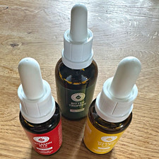 Hansegrün Tropfen Set: Vitamin B12, D3+K2 & Bittertropfen vegan 30ml