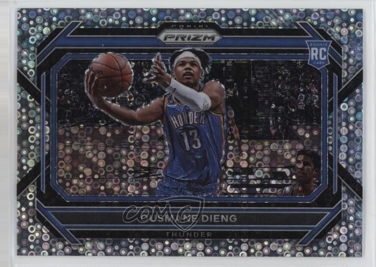 2022-23 Panini Prizm Variation Fast Break Ousmane Dieng #224 Rookie RC