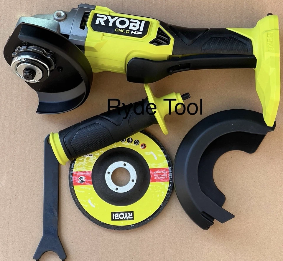 Ryobi 18V One+ 125MM HP Brushless Angle Grinder, RAG18X1. AU Stock.