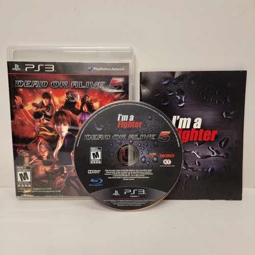 Dead or Alive 5 (Sony PlayStation 3, 2012, PS3) Authentic CIB