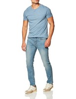 Amazon Essentials Herren Slim-Fit Jeans Hell 32W/32L Auslauffarben