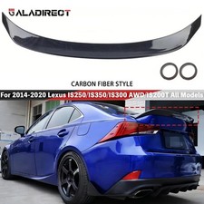 Ar Style Carbon Fiber Trunk Spoiler Wing For 2014-2020 Lexus Is200t Is250 Is350