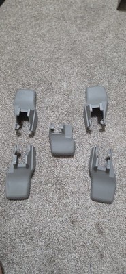 2003-2009 OEM Toyota 4runner Front Seat Track Cover Trim Cap Missing 3 of 8 Gray