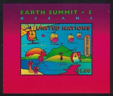 UN New York Earth Summit MS 1997 MNH SG#MS728