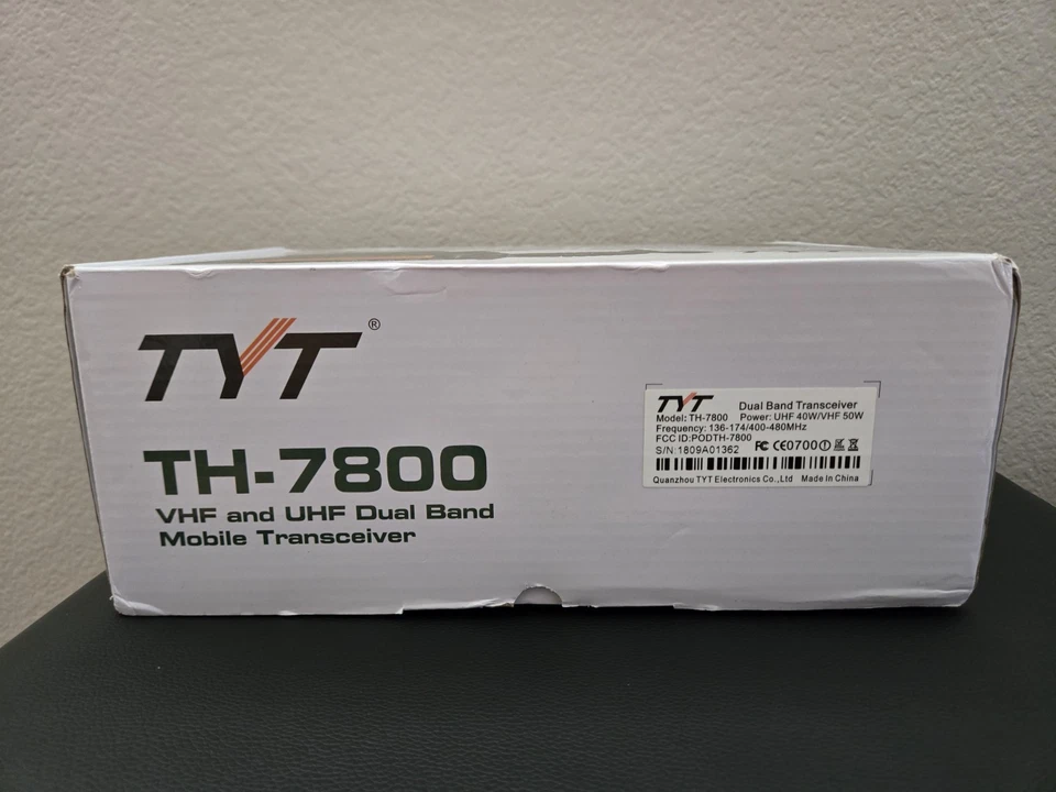 RADIO MÓVIL TYT TH-7800 DOBLE BANDA UHF/VHF 35/50W REPETIDOR BANDA CRUZADA 134-174MHZ Foto 4 de 4