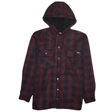 Mens UK Size M Dickies Red Hooded Jacket