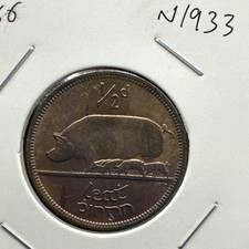 1/2d Half Penny  1966 Irish  Ireland Eire UNC (Sc251126/N1933)