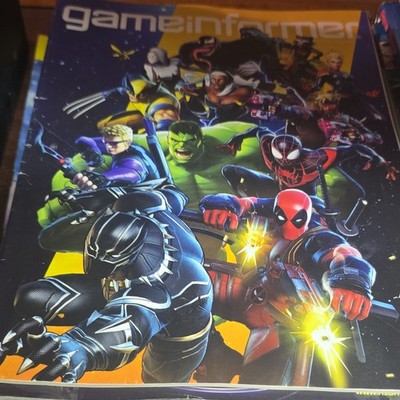 Game Informer Marvel Ultimate Alliance 3 Cover Video Game Magazine