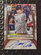 2025 Topps Tribute - Nacho Alvarez Jr. - Autograph Gold  #57/75 - Braves (RC)