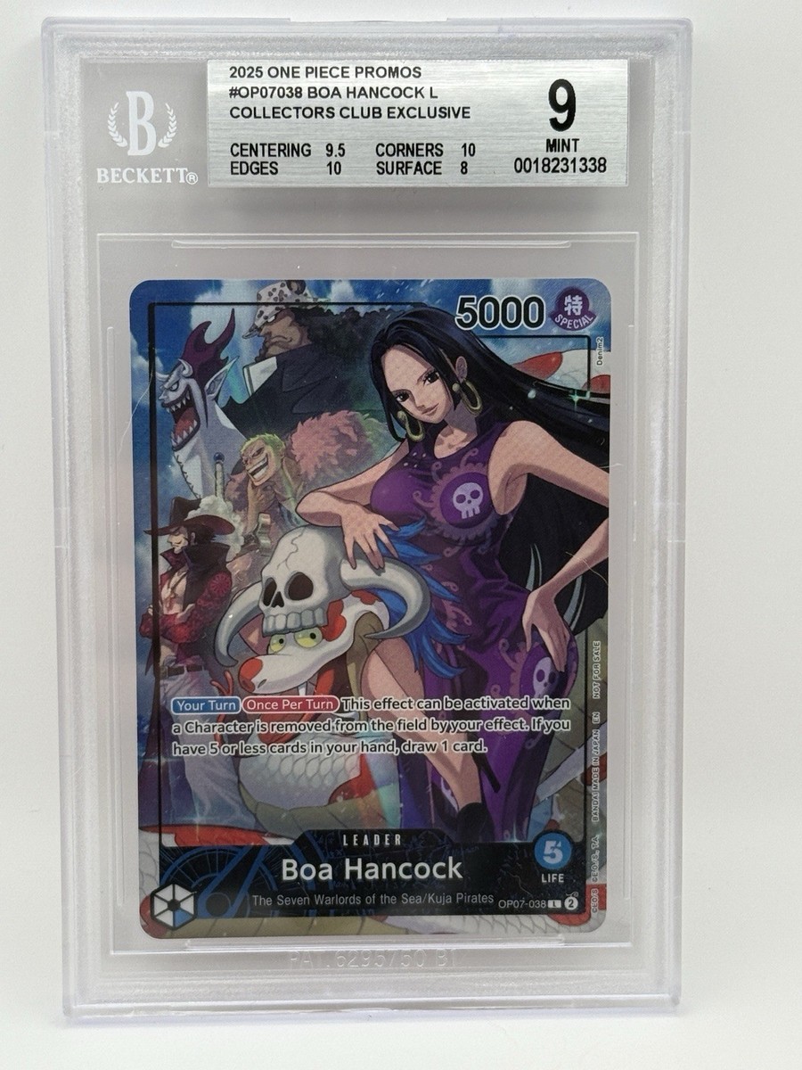 Boa Hancock (2025 PSA Magazine Promo) OP07-038 One Piece Promotion