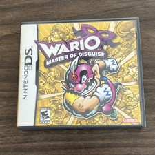 Wario: Master of Disguise Nintendo DS, CIB w/ Manual Case Inserts