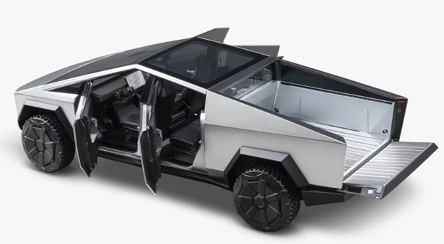 TESLA CYBERTRUCK Official Diecast 1:18 Scale Model Genuine - Image 3 of 3