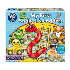 Orchard Toys My First Snakes & Ladders Game for Kids - Large Toddler Games