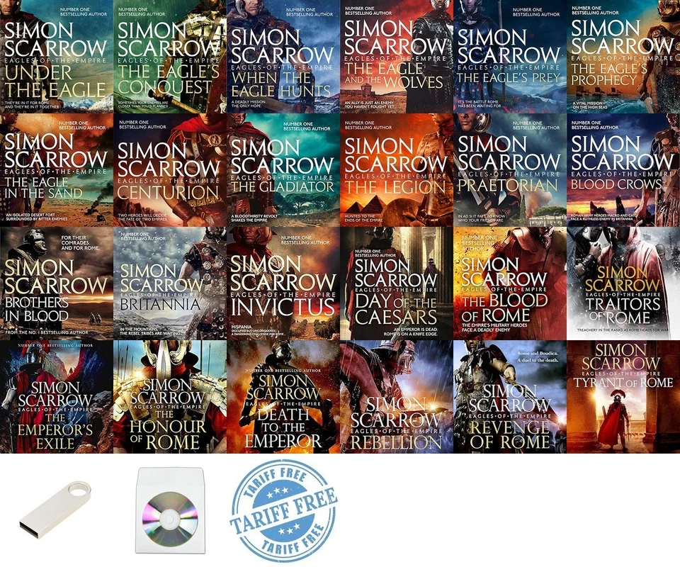 Simon Scarrow - Eagles of The Empire (24 audiobooks) - Image 1 of 1