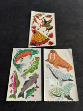 Mixed Vintage Hambly  Prism Sticker Lot