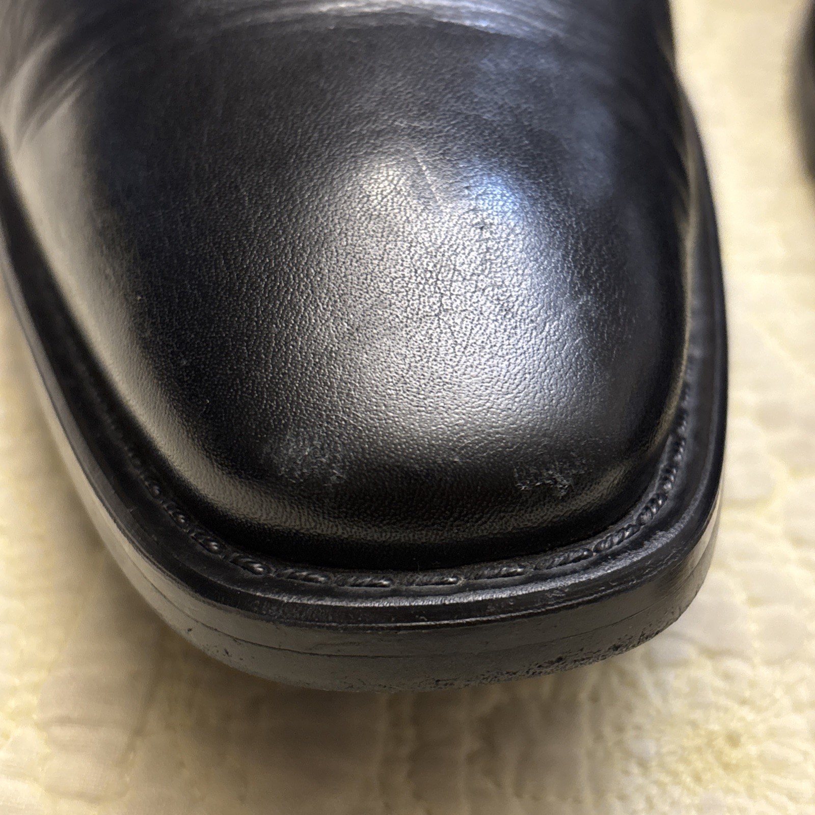 SAOLA Scarpe eleganti derby Donald J. Pliner 'Borak' nere in pelle con punta liscia 8M