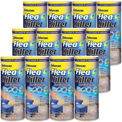 Enforcer Flea Killer for Carpet - Ocean Breeze Fragrance - 20 oz (Case of 12)