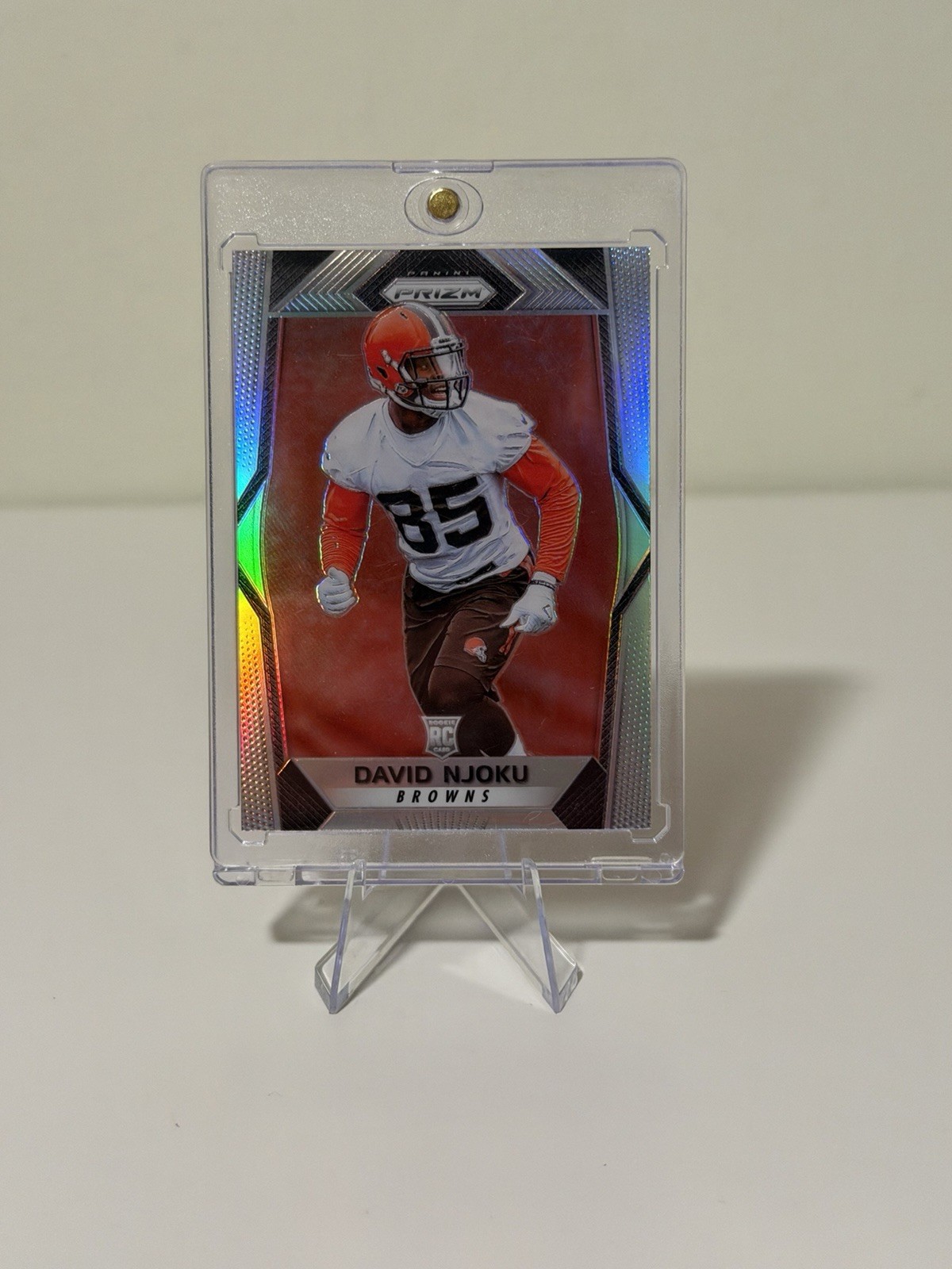 David Njoku 2017 Panini Prizm Silver #201 Rookie RC Card Browns 🏈🔥