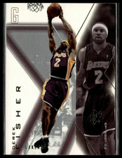 Derek Fisher 2001-02 SPx #41 Los Angeles Lakers
