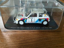 Peugeot 205 T16 Rallye Monte Carlo 1986 Spark 1/43