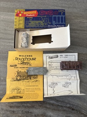 VINTAGE HO GUAGE ROUNDHOUSE PRODUCTS ORE CAR KIT PENNSYLVANIA #1409 UNBUILT