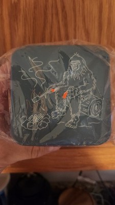 Empty Fossil Watch Box New Hide And Seek Merot Badge I'm Squatching You Tin Box