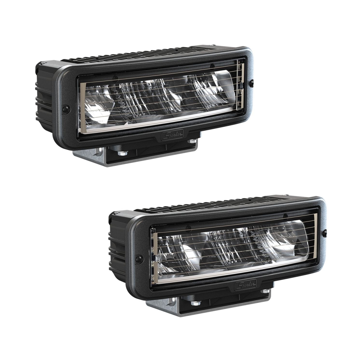 JW Speaker 0552243 9800 LED 5" x 11" Heated Headlights - 2 Light Kit